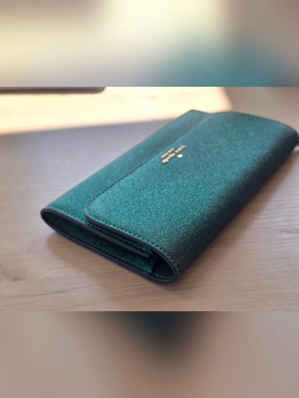 kate spade Glitter Wristlet Clutch